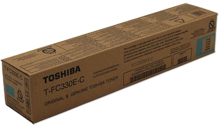 Toner Toshiba T-FC330EC Cyan (6AG00009130) - obraz 1