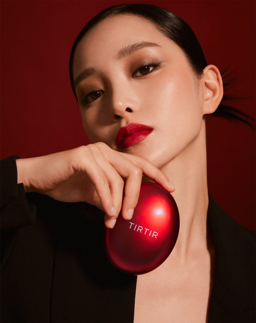 Тональна основа для обличчя Tirtir Mask Fit Red Cushion 24N Latte стійка в кушоні 24 г (8809928133249) - зображення 4