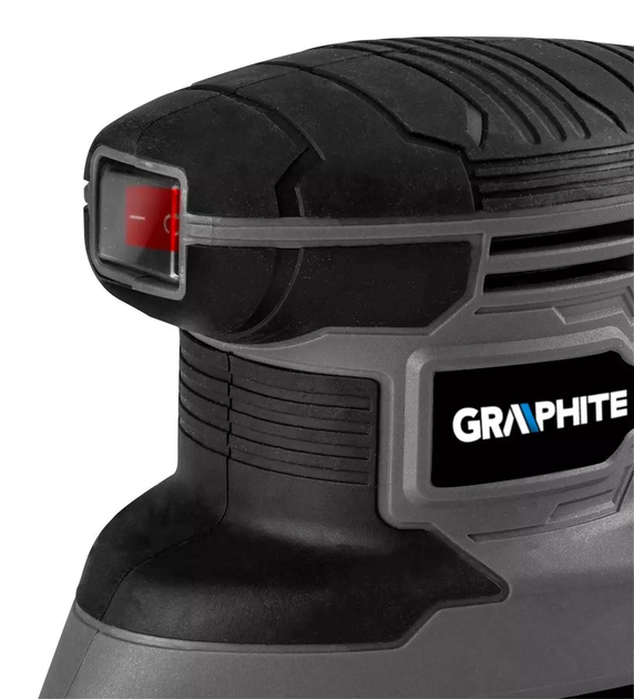 SzlifIerka oscylacyjna  delta Graphite 180 W 140 x 140 x 80 mm 59G336 (5902062087874) - obraz 3