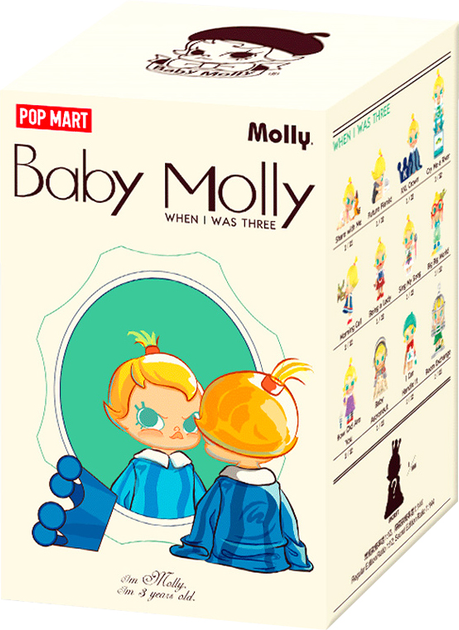 ☆meeeys☆ Іграшка-сюрприз Pop Mart з колекційною фігуркою Baby Molly