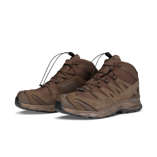 Берцы тактические Salomon XA Forces Mid GTX. Коричневые. Размер 40 2/3 - изображение 2