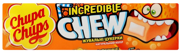 Конфеты жевательные Chupa Chups со вкусом апельсина, 45 г – купить в ...