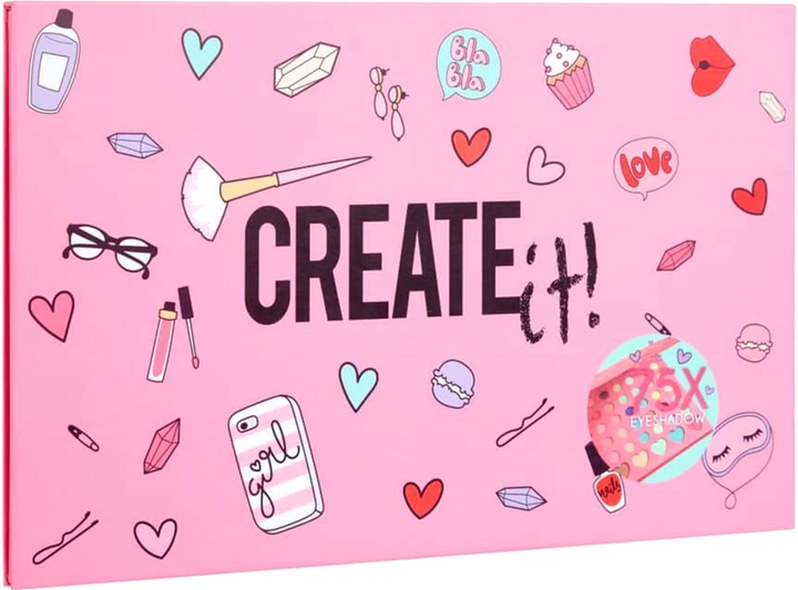 Палітра тіней для повік Create It! XXL (8719668017603) - зображення 1