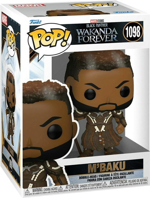 Колекційна фігурка POP Marvel: BPWF - M'Baku (5908305241362) - зображення 1