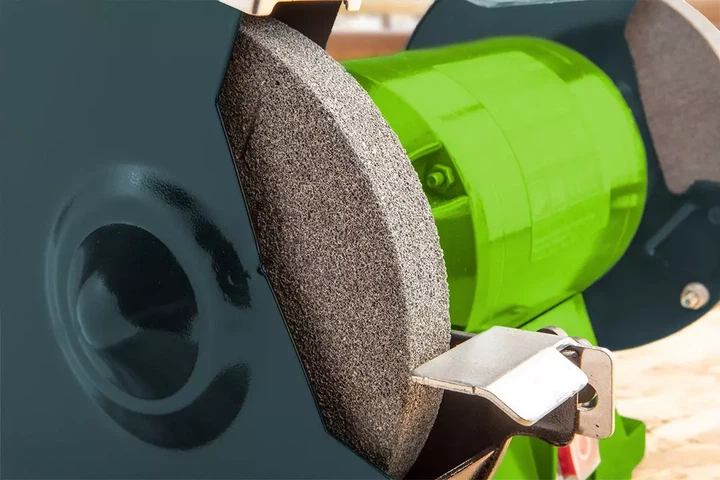 Точильный станок Verto 200 Вт 150 x 12.7 мм 51G450 (5902062160041) - изображение 4