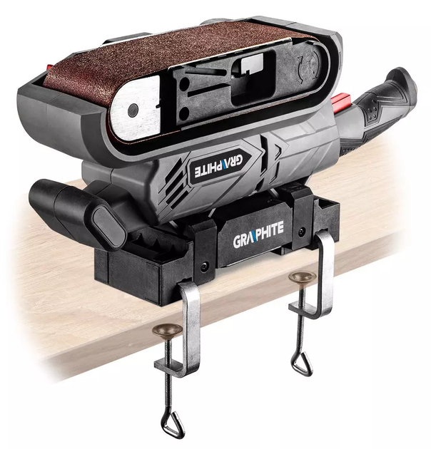 Szlifierka taśmowa Graphite 900 W 59G395 (5902062049483) - obraz 6