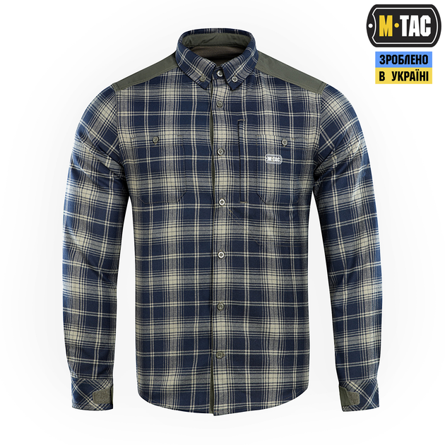 Рубашка M-Tac Redneck Shirt Olive/Navy Blue 2XL/R 20072001-2XL/R - зображення 2