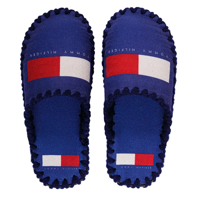 Чоловічі тапочки домашні войлочні з закритим носком Tommy Hilfiger 40-41 ( 26-26.5 см ) синій - Фото 1 Чоловічі тапочки домашні войлочні з закритим носком Tommy Hilfiger 40-41 ( 26-26.5 см ) синій - зображення 1