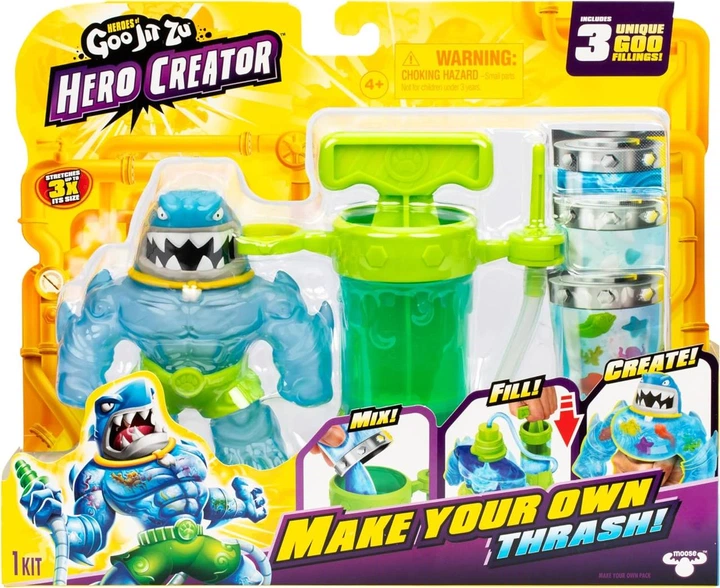 Фигурка Гуджитсу Траш Heroes of Goo Jit Zu Creator Thrash - изображение 2