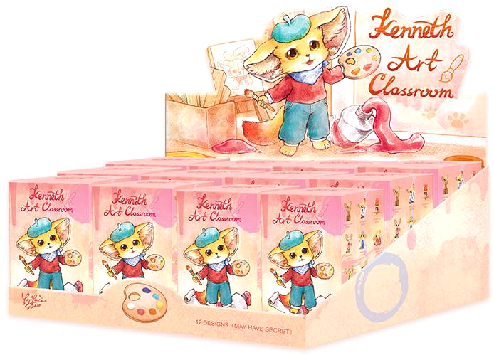Игрушка-сюрприз Pop Mart с коллекционной фигуркой Kenneth серия Art Classroom (6941448624950) - изображение 13