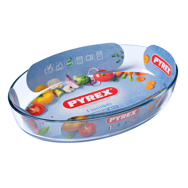 Форма овальна PYREX, 390 х 270 мм (347B000/8044*) - Фото 2 Форма овальна PYREX, 390 х 270 мм (347B000/8044*) - изображение 2