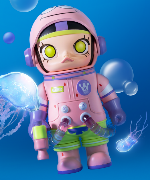 Игрушка-сюрприз Pop Mart с коллекционной фигуркой MEGA SPACE MOLLY 100% серия 2-B (6941848236586) - изображение 17