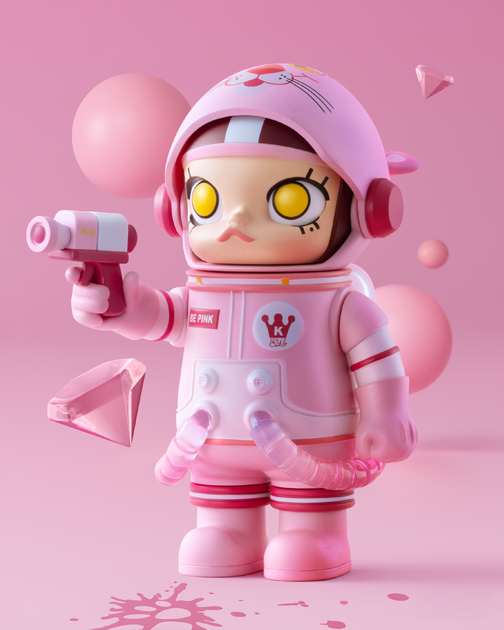 Игрушка-сюрприз Pop Mart с коллекционной фигуркой MEGA SPACE MOLLY 100% серия 2-B (6941848236586) - изображение 19