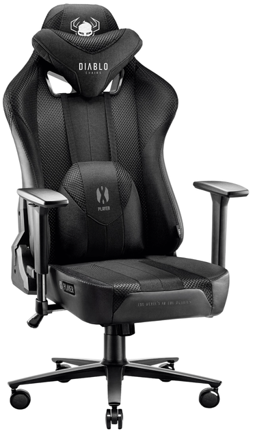 Игровое кресло Diablo X-Player 2.0 Normal Size Black (5902560337747) - изображение 2