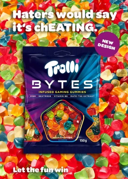 Желейні цукерки Trolli Bytes 150г - зображення 3