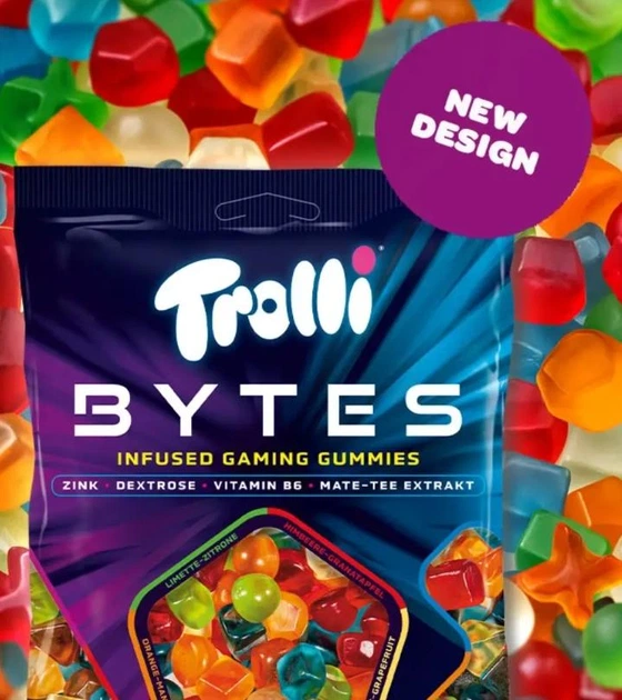 Желейні цукерки Trolli Bytes 150г - зображення 4