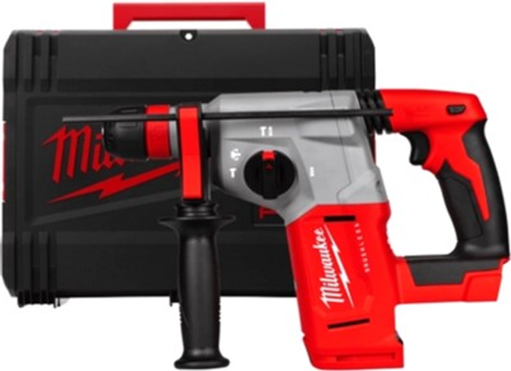 Перфоратор аккумуляторный бесщеточный Milwaukee SDS PLUS удар 2.3 Дж M18 BLHX-0X FIXTEC (HD кейс) (4933478891) - изображение 1