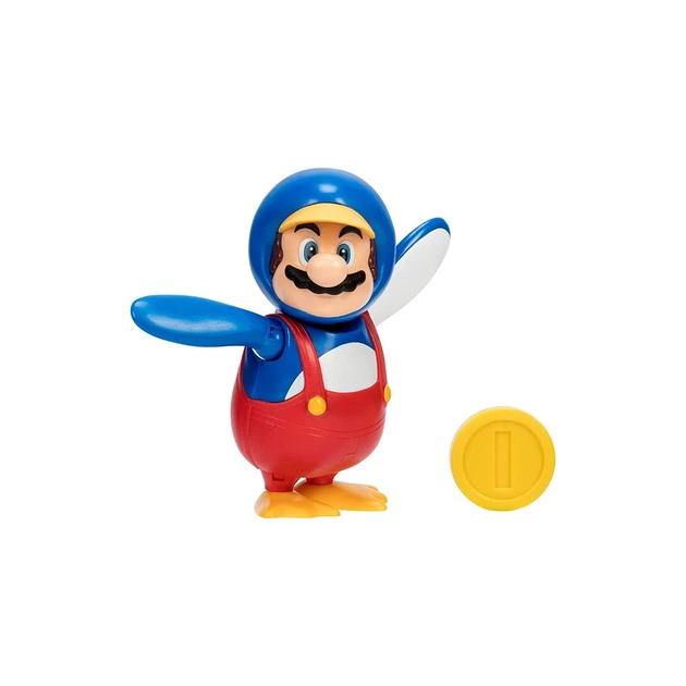 Игровая фигурка Super Mario - МАРИО-ПИНГВИН (10 см, с аксессуаром) - Фото 9 Игровая фигурка Super Mario - МАРИО-ПИНГВИН (10 см, с аксессуаром) - изображение 9