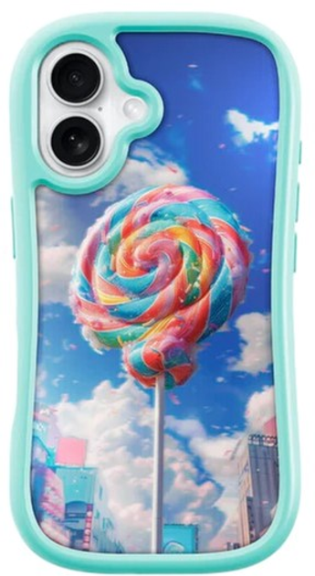 Etui Laut Pop Surreal do Apple iPhone 16 Plus Lollipop (L_IP24C_PS_BL) - obraz 1