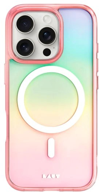 Etui Laut Holo do Apple iPhone 16 Pro Max Holo Pink (L_IP24D_HO_P) - obraz 1