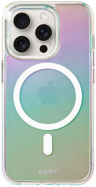 Etui LAUT HOLO do Apple iPhone 15 Pro Pearl (L_IP23B_HO_W) - obraz 1