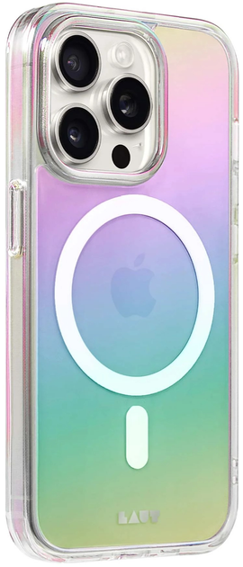 Etui LAUT HOLO do Apple iPhone 15 Pro Pearl (L_IP23B_HO_W) - obraz 2