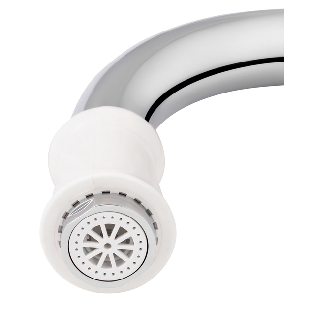 Проточный кран-водонагреватель кухонный для кухни Warm 058 (95 00 058) White / Chrome Lidz - изображение 5