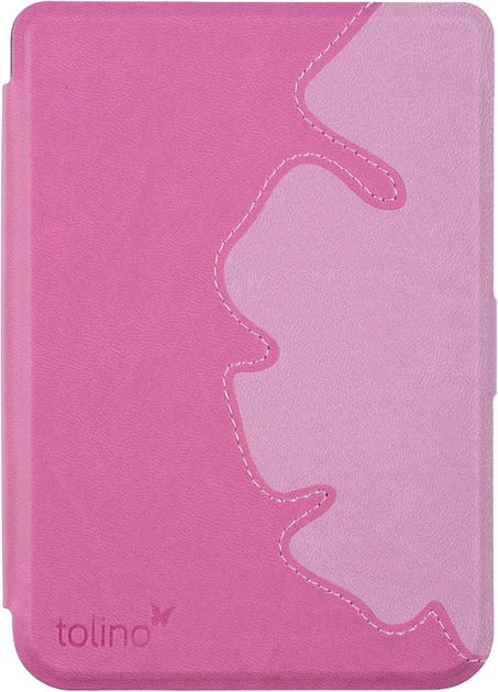 Etui na czytnik ebook Tolino Shine Slim Flowy Pink (8720195097532) - obraz 1