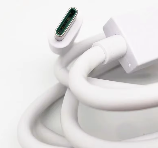 Кабель Super VOOC Flash Charge для Oppo 80W / 8A 1m USB на Type-C / USB-C (QC03) (018634) (white) - Фото 2 Кабель Super VOOC Flash Charge для Oppo 80W / 8A 1m USB на Type-C / USB-C (QC03) (018634) (white) - изображение 2