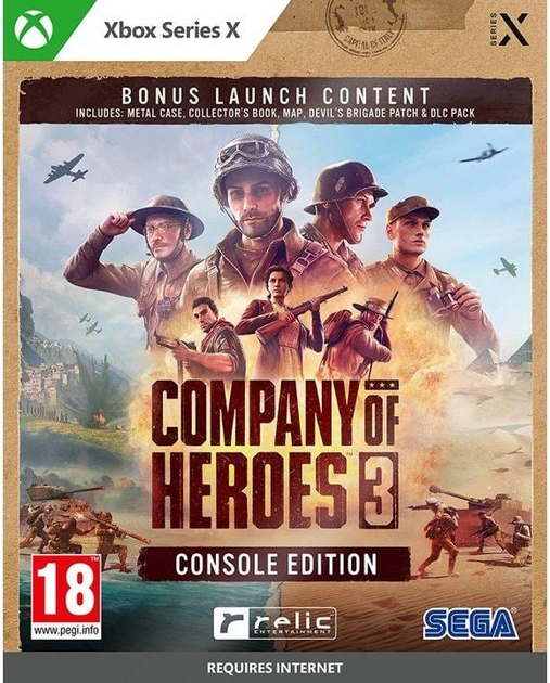 Gra XSX Company of Heroes 3 Launch Edition (Blu-ray płyta) (5055277049714) - obraz 1