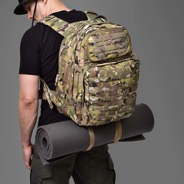 Рюкзак тактичний 40л Bravo Tactical Series. Мультикам - зображення 3