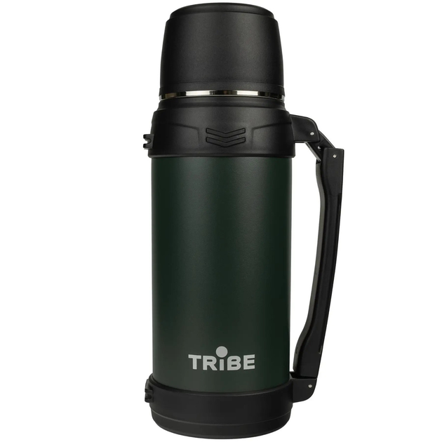 Термос большой 2.5 л Tribe Family line T-DG-0002 темно-оливковый N ...