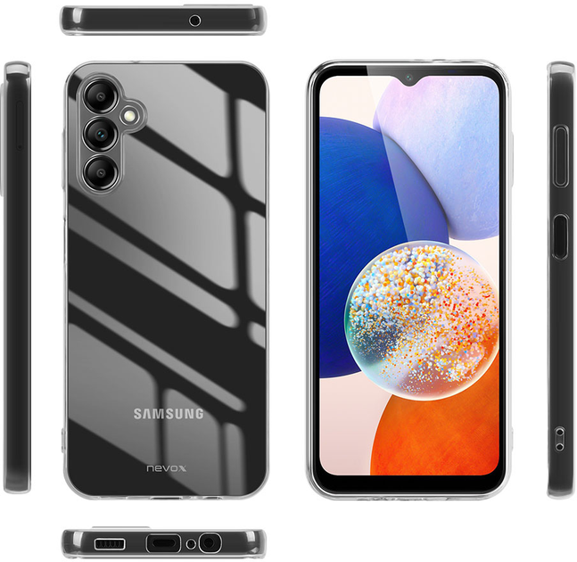Etui Nevox StyleShell Flex do Samsung Galaxy A16 5G / A16 4G Transparent (4250686414578) - obraz 3