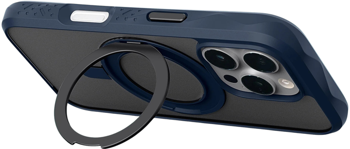 Etui LAUT CRYSTAL MATTER do Apple iPhone 16 Pro Max Denim Blue (L_IP24D_CM_BL) - obraz 5
