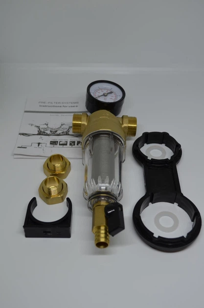 Самопромивний фільтр 1/2" для холодної води - зображення 3