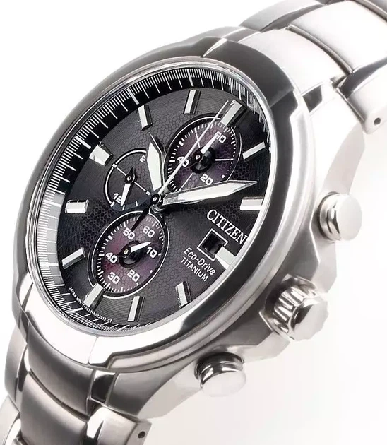 Мужские часы CITIZEN Super Titanium CA0700-86E - Фото 4 Мужские часы CITIZEN Super Titanium CA0700-86E - изображение 4