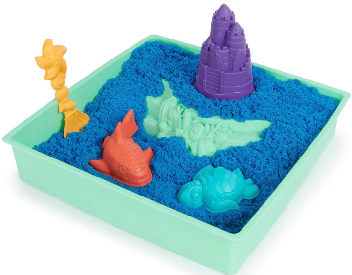 Кінетичний пісок Spin Master Kinetic Sand Пісочниця 454 г (0778988491157) - зображення 3