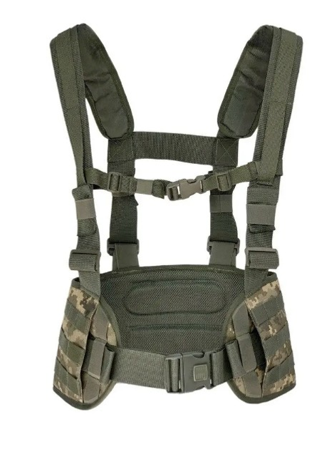 РПС REDCON 3 рядки molle 120см кордура 1000 D піксель хижак - зображення 1