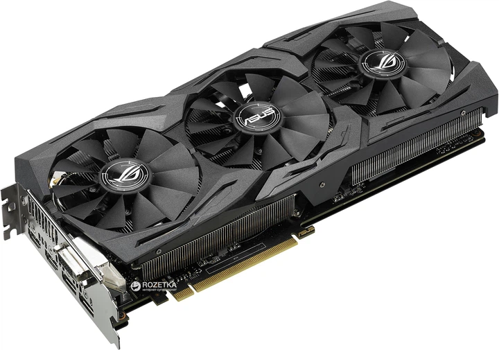 Видеокарта Asus PCI-Ex GeForce GTX 1080 ROG Strix 8GB GDDR5X
