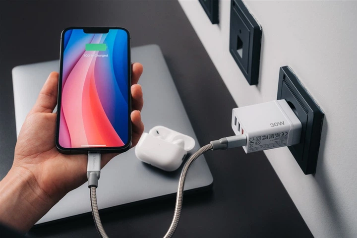 Ładowarka sieciowa Verbatim USB 30W, PD 3.0/QC 3.0 White (49701) - obraz 3