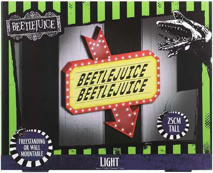 Лампа Paladone Beetlejuice Light 25 см (PP13458BJ) - зображення 5