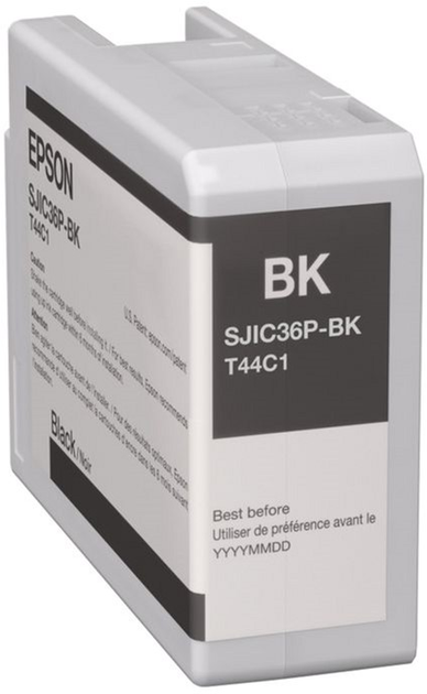 Tusz Epson SJIC36P(K) C13T44C140 80 ml Black - obraz 1