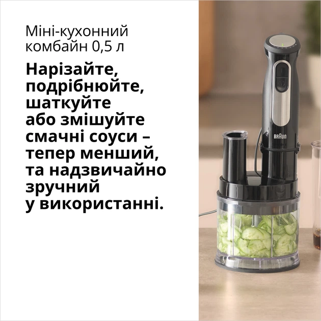 Блендер BRAUN MultiQuick 5 Pro MQ55755M BK – фото, отзывы