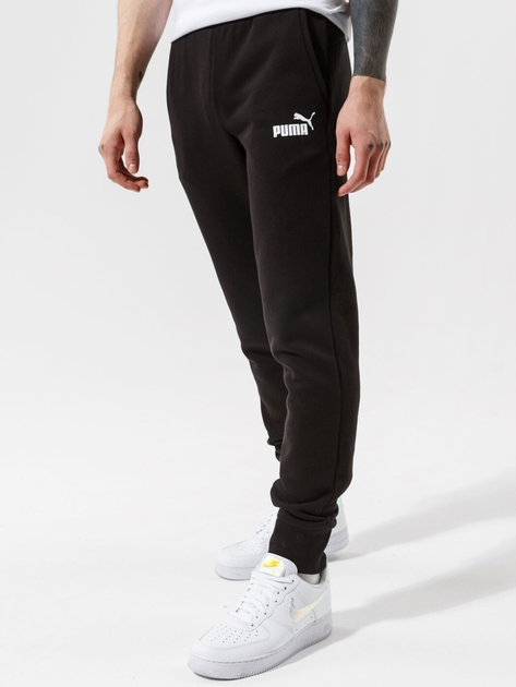 Спортивні штани чоловічі Puma Sweatpants 586714 01 XL Чорні (4063697316232) - зображення 1