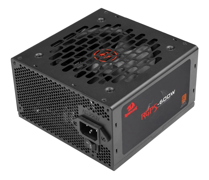 Блок питания Redragon GC 600W 80 Plus Bronze (GC-PS024) EU - изображение 1