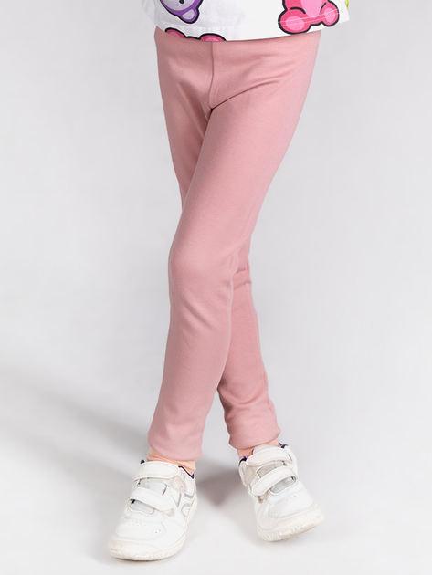 Legginsy dziewczęce Yoclub ULD-0019G-4600 110 cm Różowe (5906657214133) - obraz 1