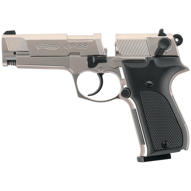 Пістолет пневматичний Umarex Walther CP88 Nickel 4,5 мм 416.00.03 - зображення 2