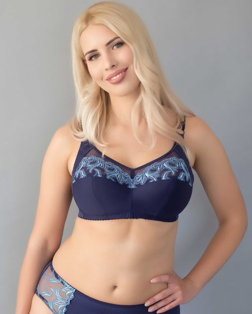 Бюстгальтер без кісточок з м'якими чашками Elita, 209, Синій, 95C - изображение 6