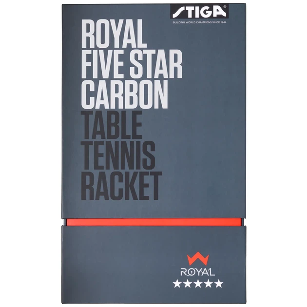 Ракетка для настільного тенісу Stiga Royal Carbon 5 Star FL (1215-2818-01) - Фото 5 Ракетка для настільного тенісу Stiga Royal Carbon 5 Star FL (1215-2818-01) - зображення 5
