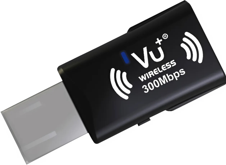 Бездротовий USB-адаптер VU+ 300 Mbps WPS Setup (4260165817103) - зображення 1